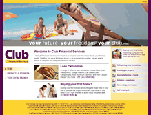 Tablet Screenshot of clubfs.com.au